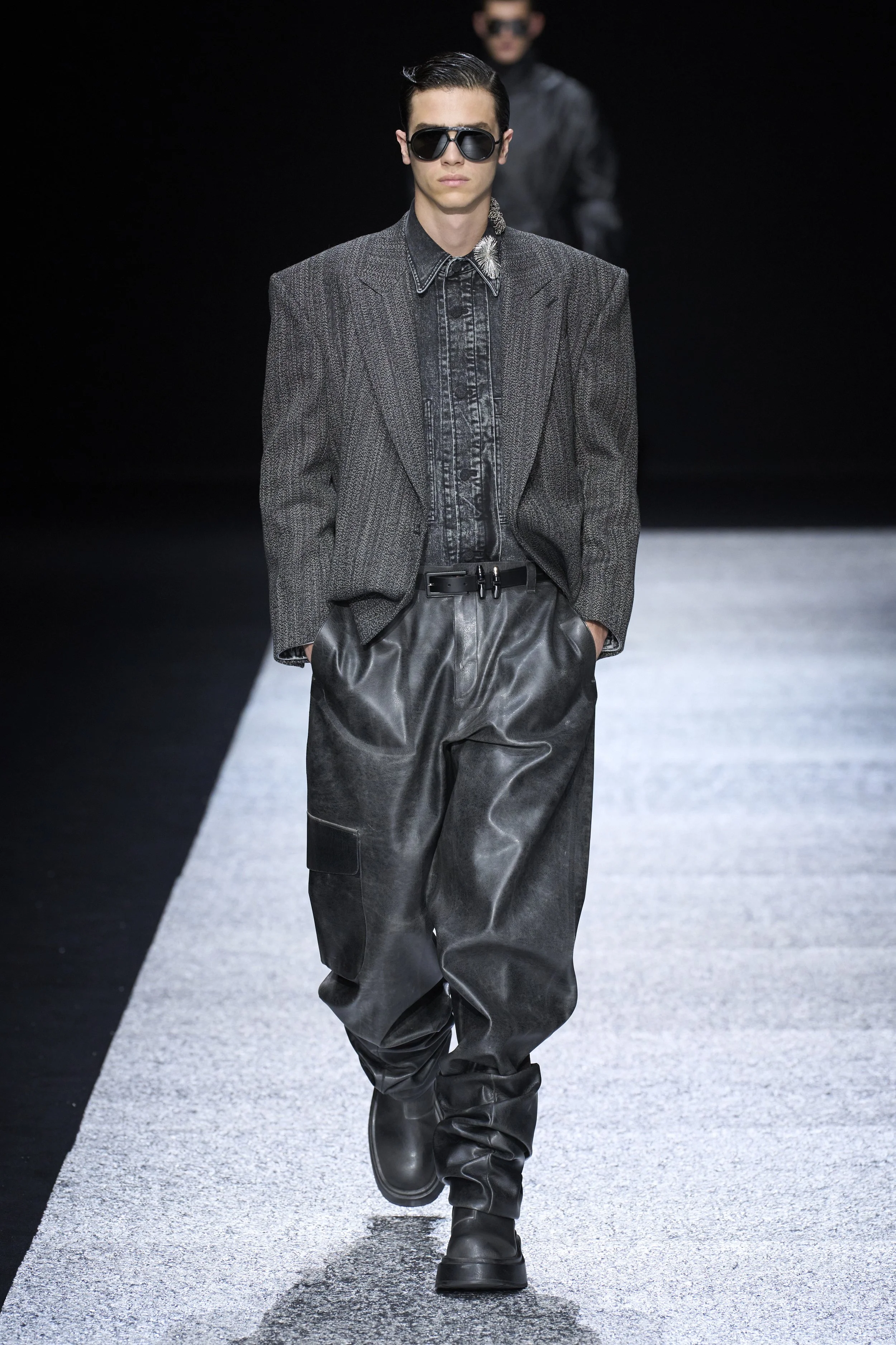 95AW archive EMPORIO ARMANI フォレスティエール Emporio Armani Men's Fall 1995 Ready to Wear Runway Show News